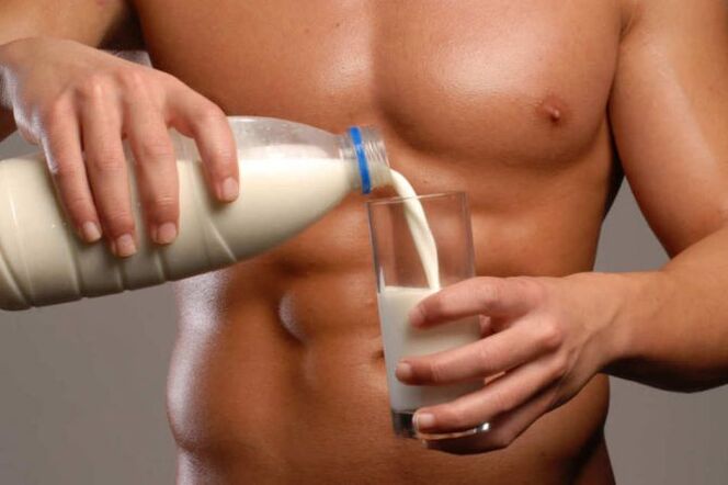 Melk for styrke