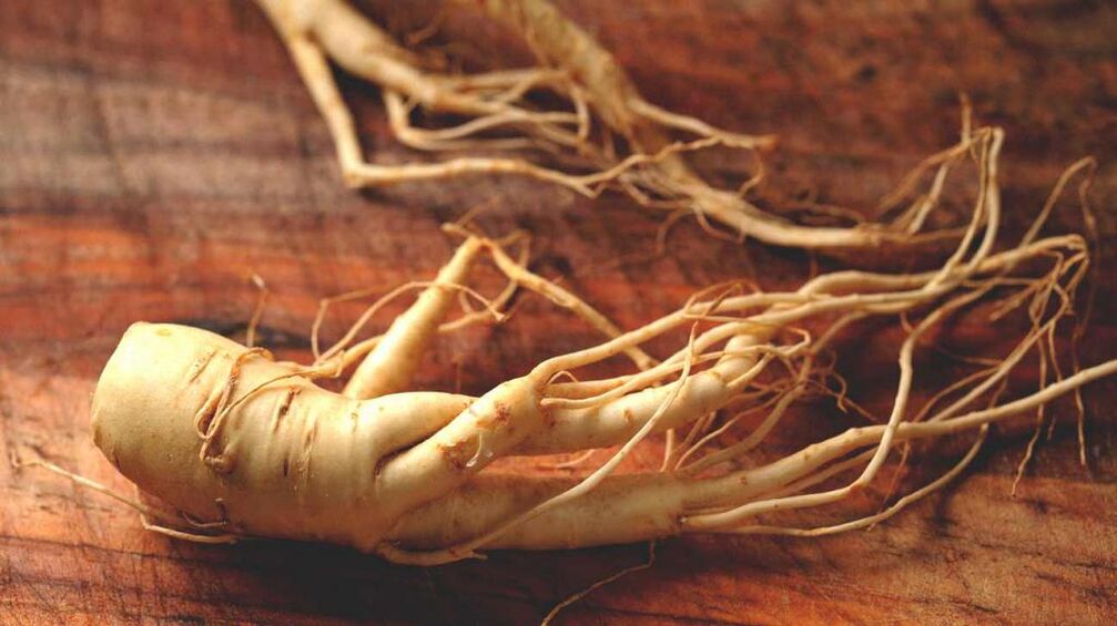 ginseng rot for å øke styrken